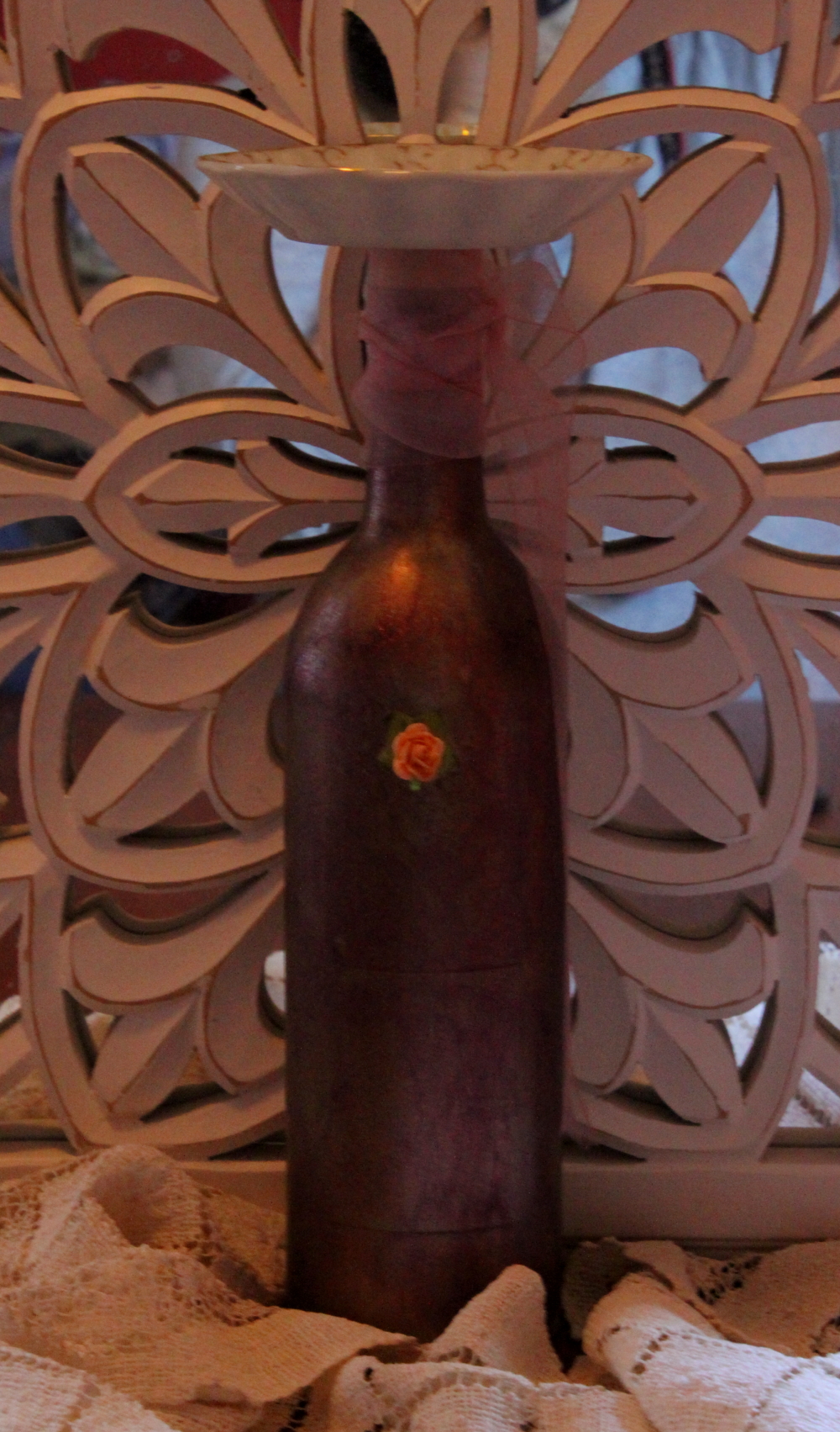 Embellished Wine Bottles